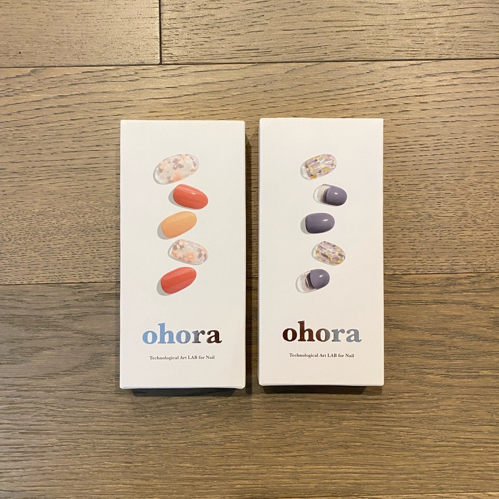 Ohora Gel Strips / Real Gel Nail Strips Bundle
